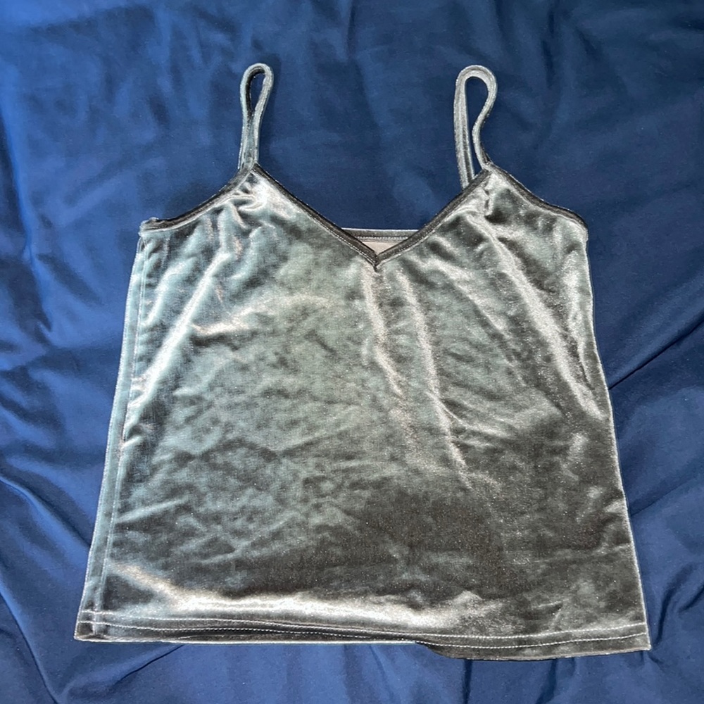 Velvet tank top